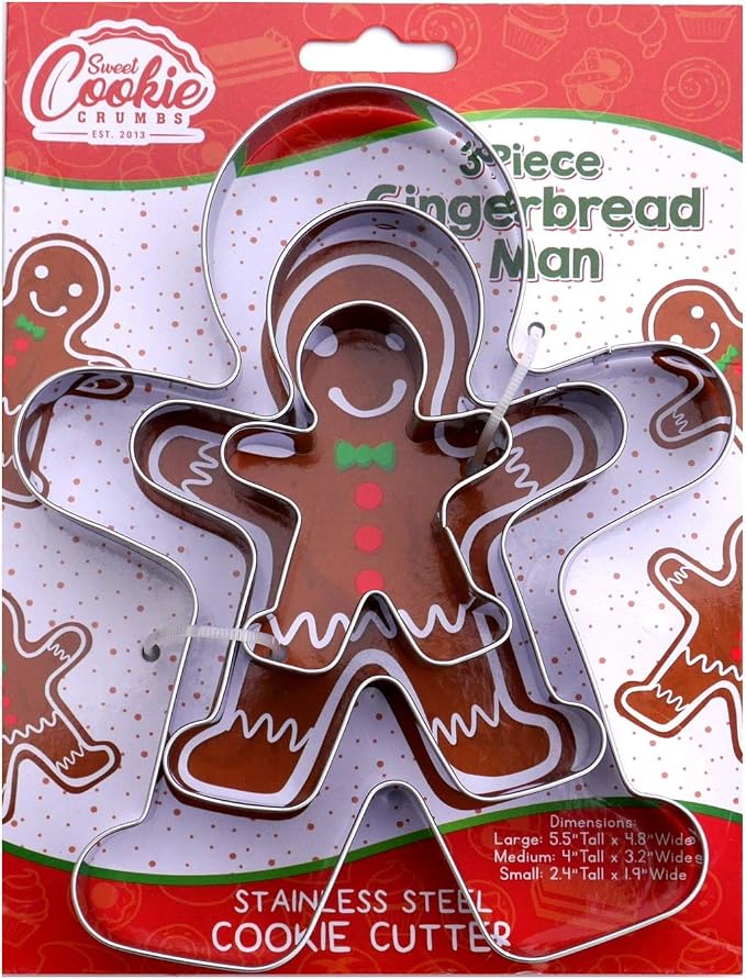 Christmas Cookie Cutter Set – 20 Pcs Holiday Shapes for Baking