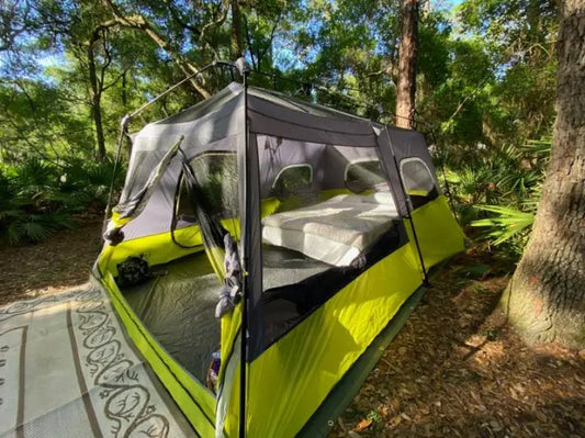 Core Instant Cabin Tent for 9 People - 14' x 9', Green (Model 40008)