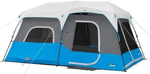 Core Instant Cabin Tent for 9 People - 14' x 9', Green (Model 40008)